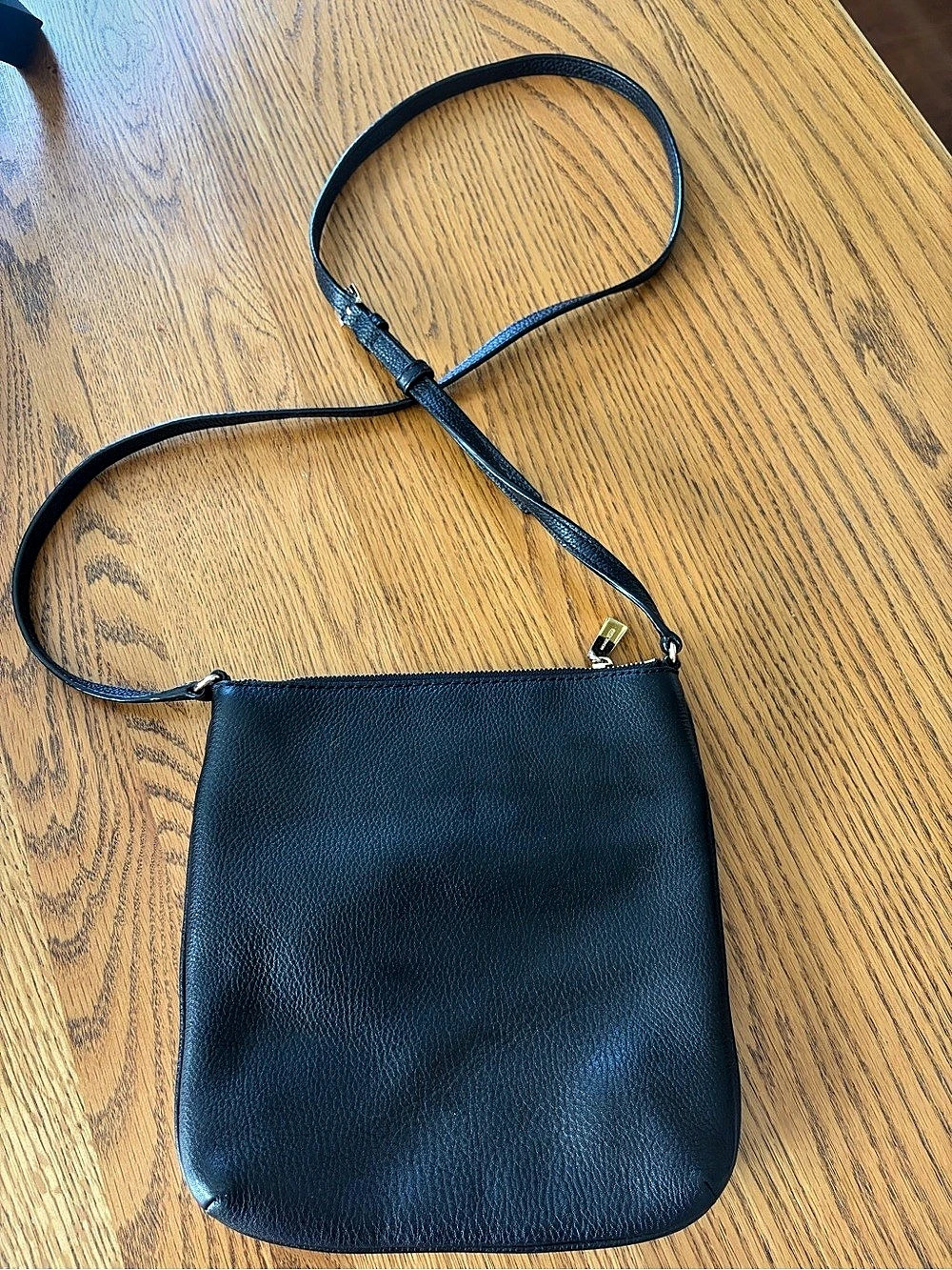 Michael Kors Bedford Small Pebbled Leather Crossbody Bag Black